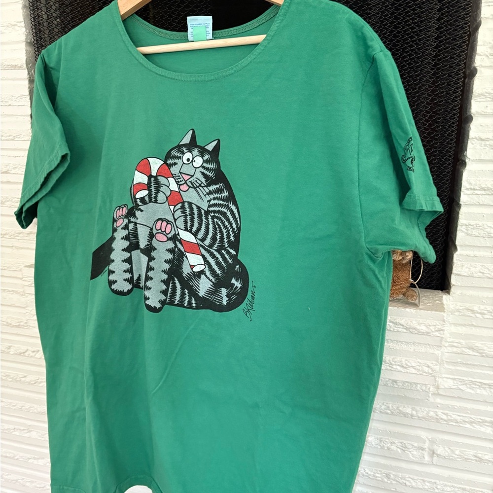 Vintage B. Kliban Cat Crazy Shirt